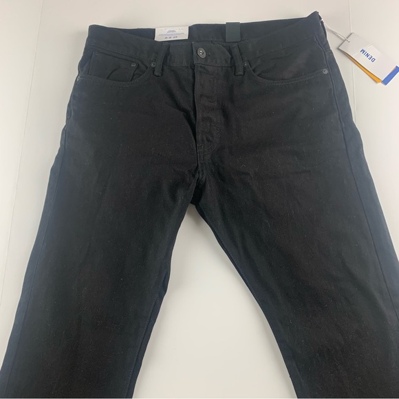 H&M NWT straight fit denim black jeans - Picture 4 of 4